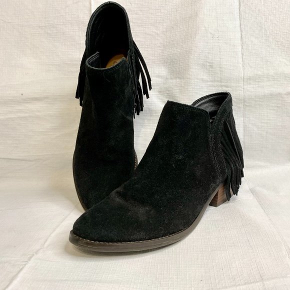 Lucky Brand Freedah Suede Bootie - Picture 2 of 8